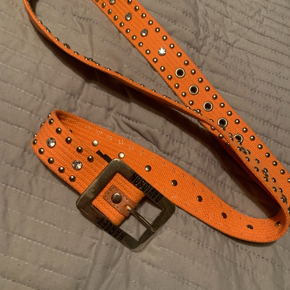 HARLEY DAVIDSON BELT 🟠⚫️
